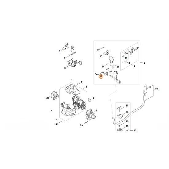 STIHL   Wiązka kabli FA08 440 3060